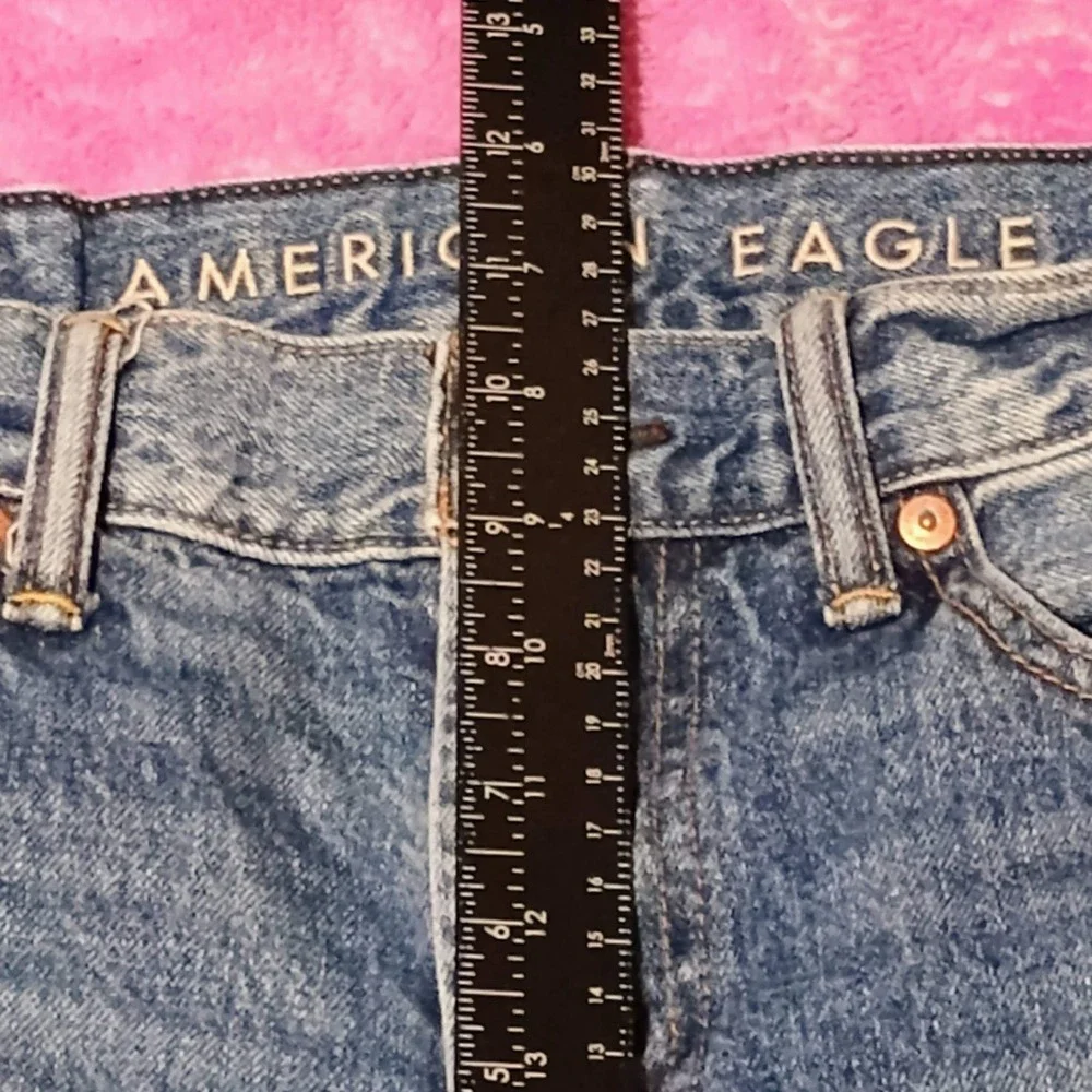 American Eagle Jeans Men's 30x36 Mid Rise‎ Slim Straight Light Wash Casual Denim